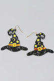 Witch Hat Earrings