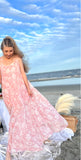 Ella Blush Floral Maxi