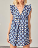 Blue Bubble Pop Romper