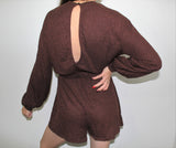 Chocolate Twist Romper
