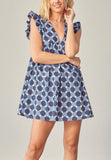 Blue Bubble Pop Romper
