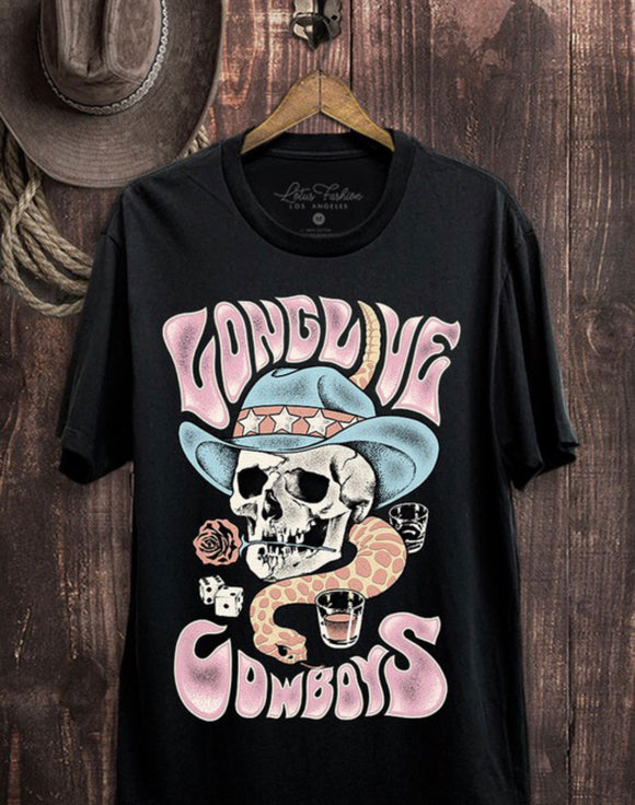 RESTOCK: Long Live Cowboys Tee