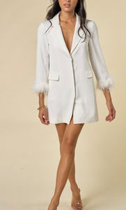 Sin City Dress/White