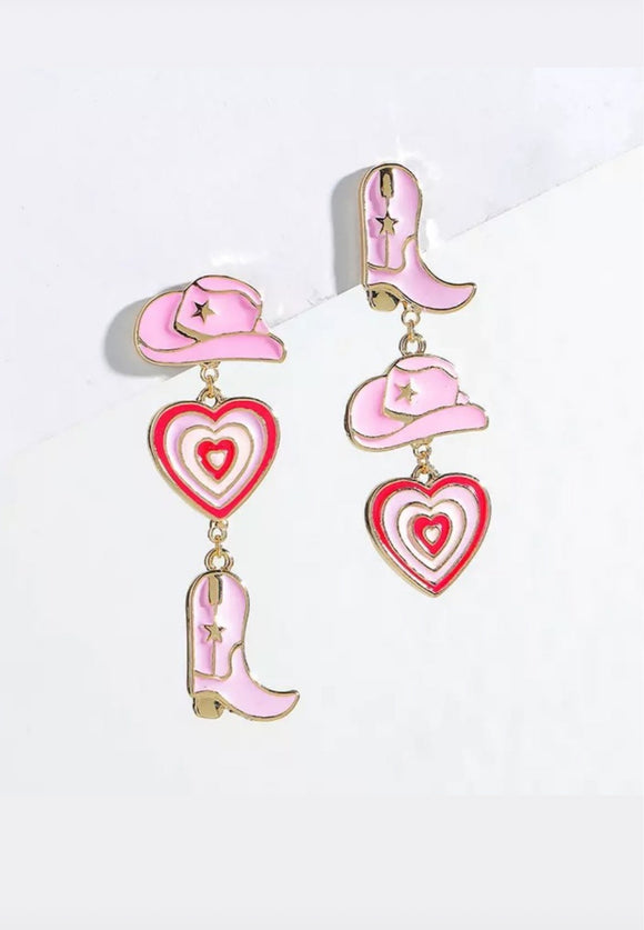 Lovestruck Cowgirl Dangles