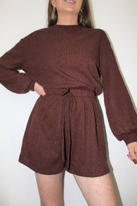 Chocolate Twist Romper