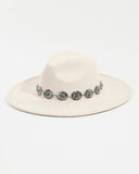 Western Concho Chain Fedora