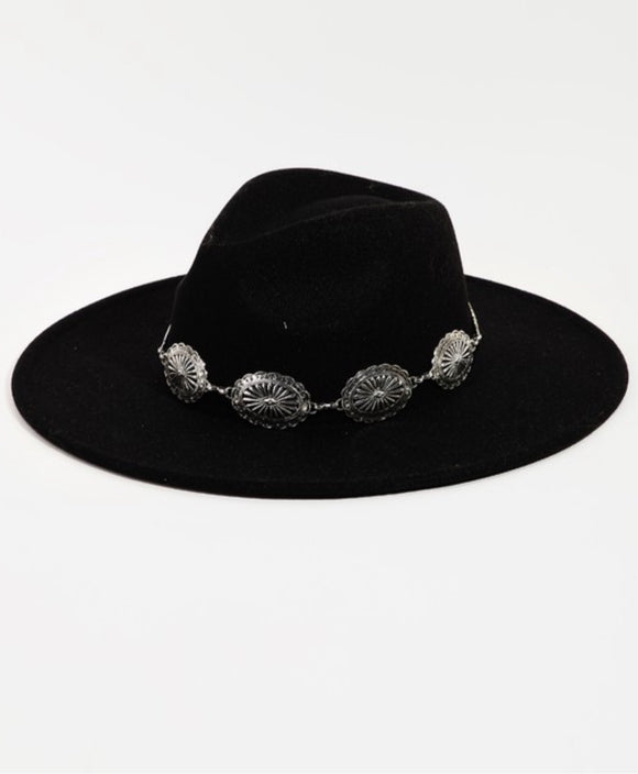 Chained Cowgirl Fedora