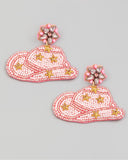 Cowgirl Beaded Earrings