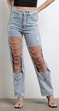 Biggest Flex Rhinestone Denim